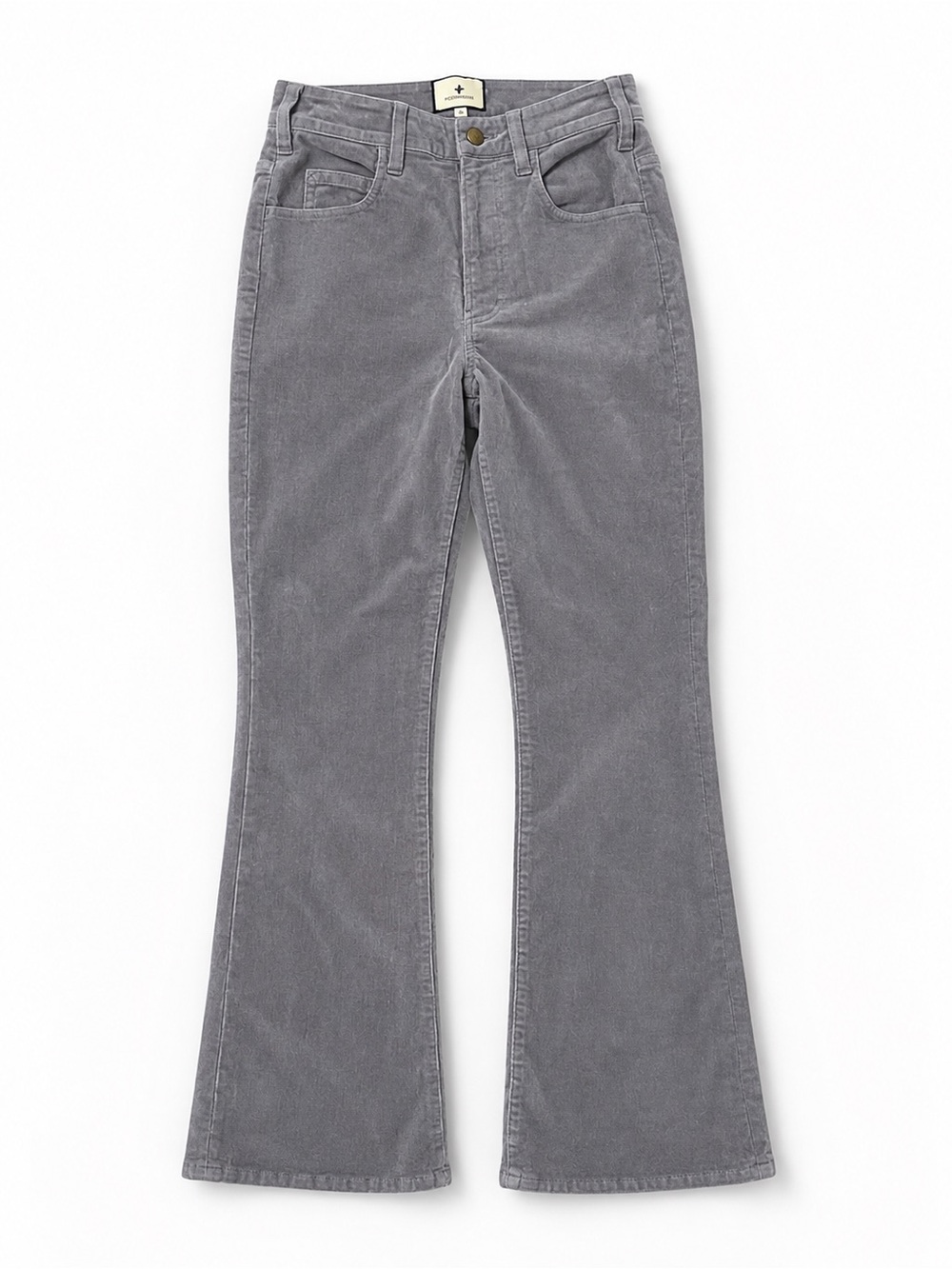 Tuckernuck • Mid rise cropped baby boot corduroy pants